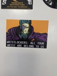 All the Wristlocks vinyl sticker 