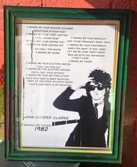 Image 3 of John Cooper Clarke - I wanna be yours V.2