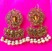 Image 2 of Extra Large Oaxacan Earrings