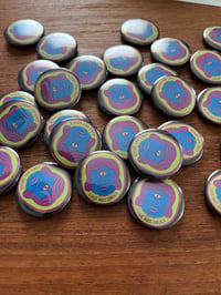 Image 2 of Rell the Cyclops 1” button pin