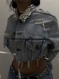Image 1 of R REWORKED ARCHIVE DENIM JACKET 