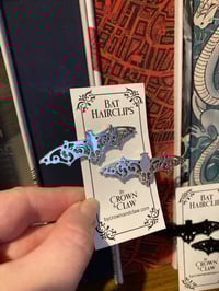 Image 2 of Bat hair clips