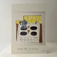 Image 1 of A5 art print -Happy day, be lucky! 