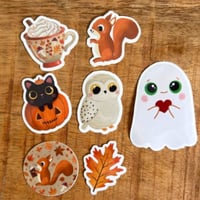 Image 2 of Lot 7 stickers d’automne 