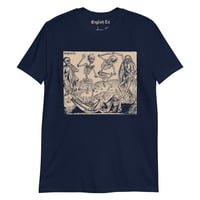 Image 3 of Dancing Skeletons (Dark) • Short-Sleeve T