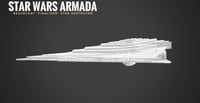 Image 7 of Star Wars Armada First Order Resurgent Star Destroyer 14k 3D