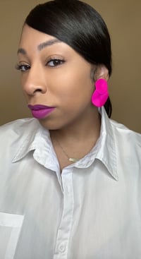 Image 4 of Jasmine Earrings- Pink 