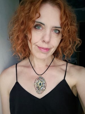 Apatite pendant 