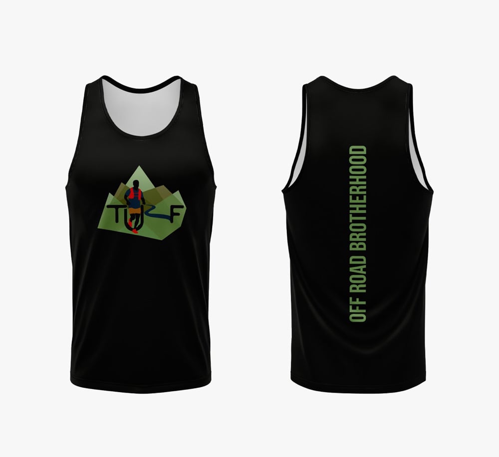 TURF Tank- Black & Green