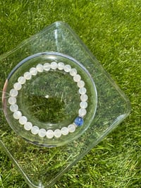 Image 6 of Moonstone bracelet 白月光蓝晶手链