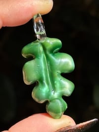 Image 1 of Monstera Leaf - Chromium