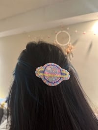 Image 2 of Saturn Hair Clip