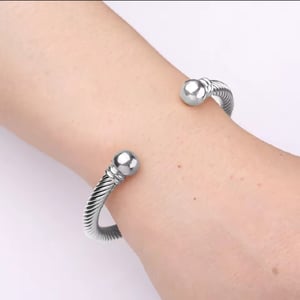 Image of Luxe Silver bangle