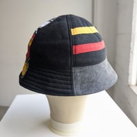Image 4 of Reworked 6-panel Reversible Bucket Hat Mickey x Louis Vuitton pocket XL 24"