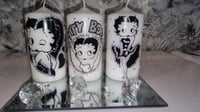 Image 6 of SILVER BETTY BOOP CANDLE SET 