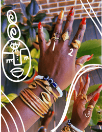 Image 2 of Brass Serpant Ring