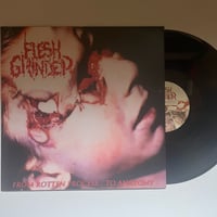Image 2 of FLESH GRINDER / LYMPHATIC PHLEGM - "Split" 12" vinyl LP