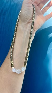 Image 3 of *new* Pyrite + Tibetan Quartz MINI-HORIZONS 