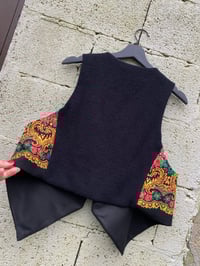 Image 3 of Chaleco FOLIADANEGRO BÁSICO. Feito a man.  Varias tallas. Feito por encarga!