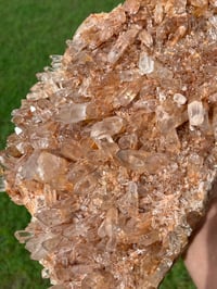 Image 18 of Red Quartz Points Cluster | China #2883