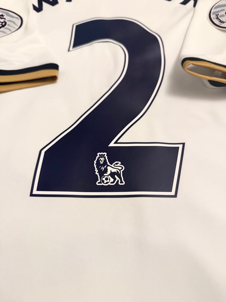 Image of PRE ORDER: NEW Tottenham Hotspur “WALKER 2” 2016/17 Home Shirt + PL patches (L)