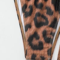 Image 6 of Cheetah Cover Up and Bikini Set