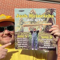 Image 3 of Josh Heinrichs “Big Hits” Autographed Vinyl #’d to 100 w FREE SHIPPING