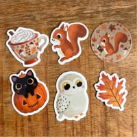 Image 3 of Lot 7 stickers d’automne 