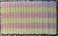 Image 2 of Orange & Yellow - Two Tone - 35 Fathom - Lobster Rope Mat
