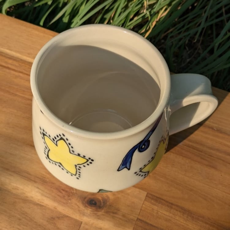 Image of Stars and Ribbons Mug