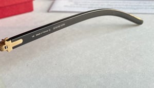 Image of 100% AUTHENTIC CARTIER Light Back Buffs 18k Real gold CT0286O - Retail $3,000
