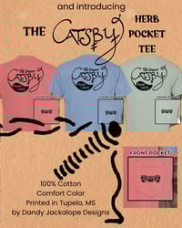 Image 2 of The Great Catsby Herb Pocket Tee