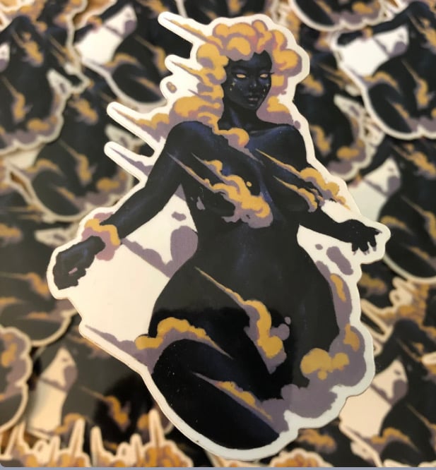 Image of Clouded Sticker
