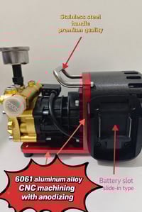 Image 4 of Pro Series Cordless High-Pressure Washer – Industrial Portable System