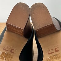 Image 12 of JOE’S Black Genuine Leather Women's Mule Shoes