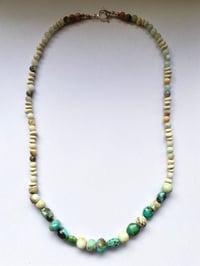 Image 1 of Turquoise, Amazonite Clay necklace 