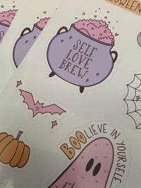 Image 3 of SECONDS Halloween sticker sheets