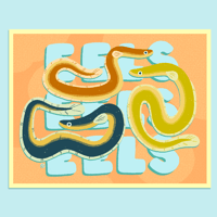 Image 1 of EELS EELS EELS - Digital Print