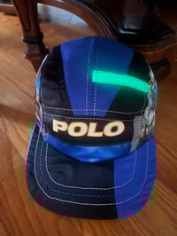 Image 4 of Behold a Pale Polo Spot Reflect Glow Upcycled  Five Panel