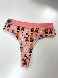 Image 1 of Medium Boy Butts Thong Undies READY TO SHIP