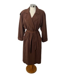Image 7 of Gallery Double-Breasted Trench Coat