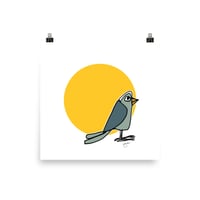 Image 1 of Bird 1 (Yellow) - Poster 