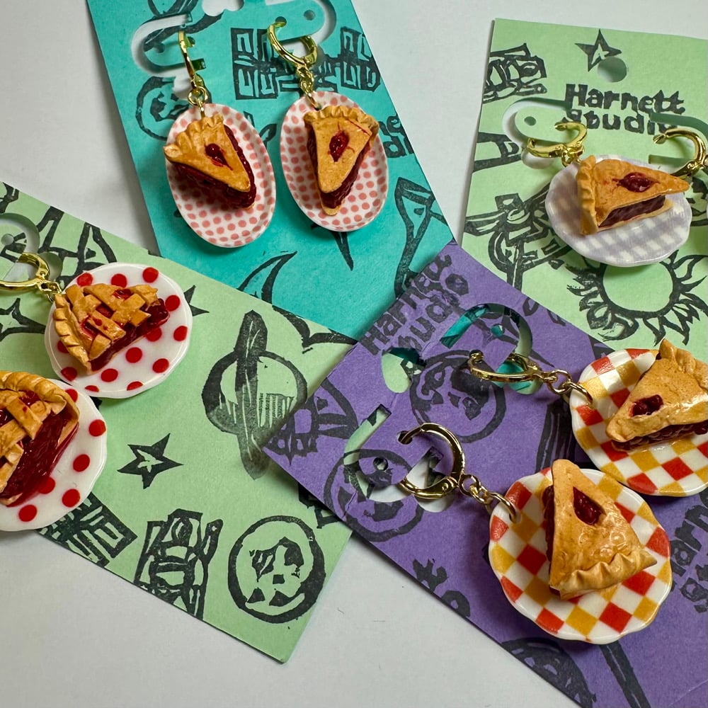 Image of Cherry Pie Earrings