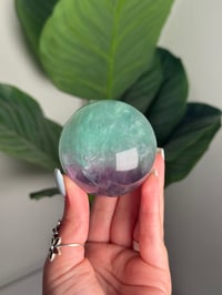 Image 1 of RAINBOW FLUORITE SPHERE -CHINA- K
