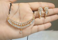 Image 1 of RWM_1106_Cute Regular Wear AD Mangalsutra