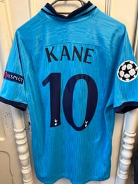 Image 6 of Tottenham Hotspur “KANE 10” 2019/20 Third Shirt + UCL patches (L)