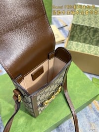 Image 1 of Brown GG Cross Bag (Pre-Order)
