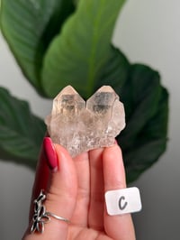 Image 3 of CHOOSE YOUR OWN NATURAL (UNPOLISHED) QUARTZ POINT -BRAZIL-