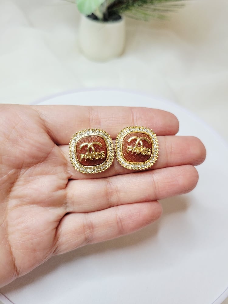 Image of Paris Stud Earrings 