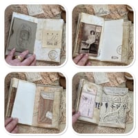 Image 8 of Vintage french lace sample folder Junk Journal